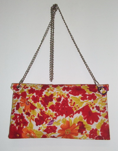 Bolsa Puree MT :: Sobre Flores Naranja