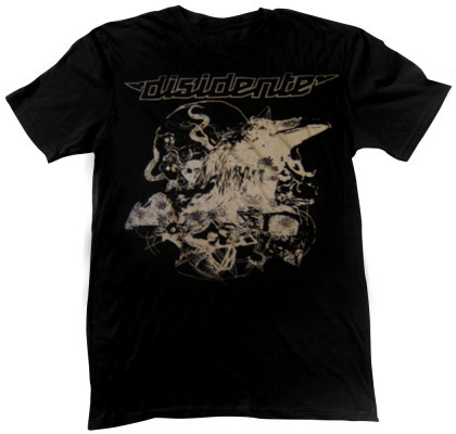 Playera Disidente Judas Antifashion. Negra. Edici�n Especial