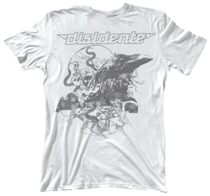 Playera Disidente JUDAS, Hombre. Color Blanca