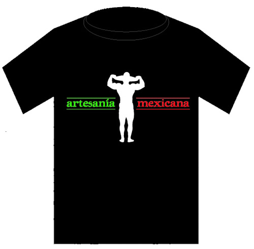 Playera Mu&ntilde;eco Artesania Mexicana