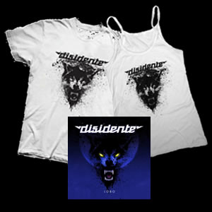 Paquete Disidente CD + Playera Lobo