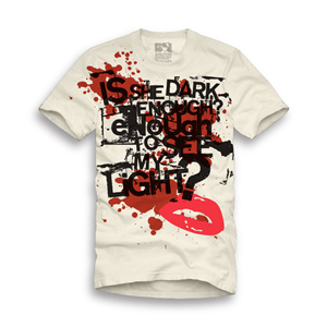 Playera Rock'n'love Hombre Dark enough