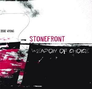 CD Stonefront. Weapon of Choice. EP 2005 + Sticker